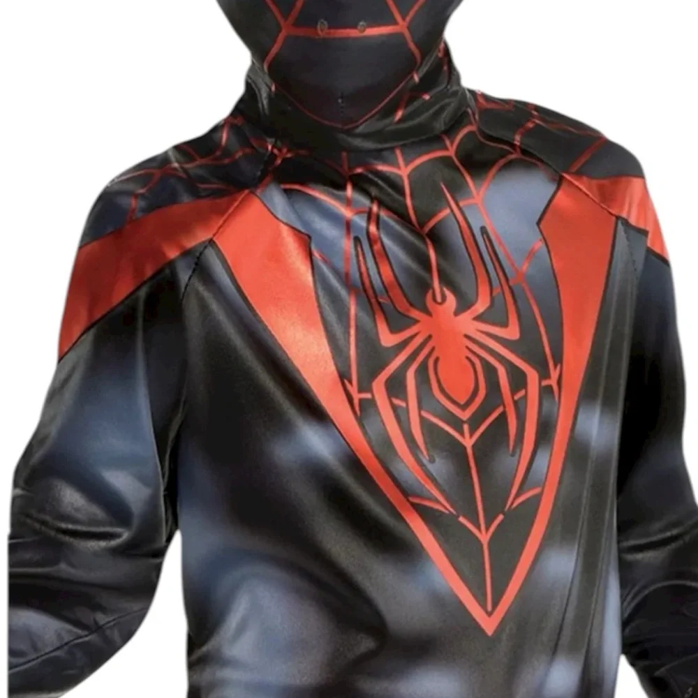 Marvel Spider Man Miles Morales Black & Red Boys’ Halloween Costume